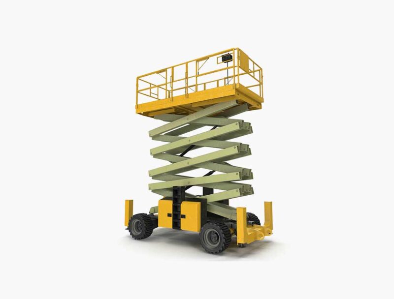 43ft - 53ft Rough Terrain Scissor Lift